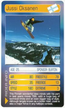 2003 Top Trumps Limited Edition Snowboarders #NNO Jussi Oksanen Front